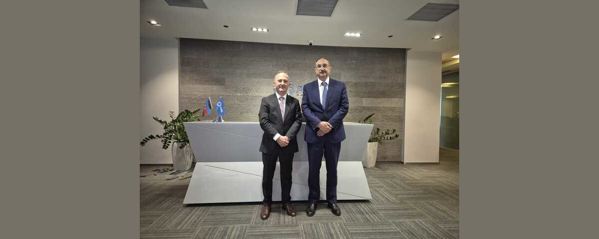 ADFIMI Secretary General visited Mr. Fuad Islamov the Managing Director at...